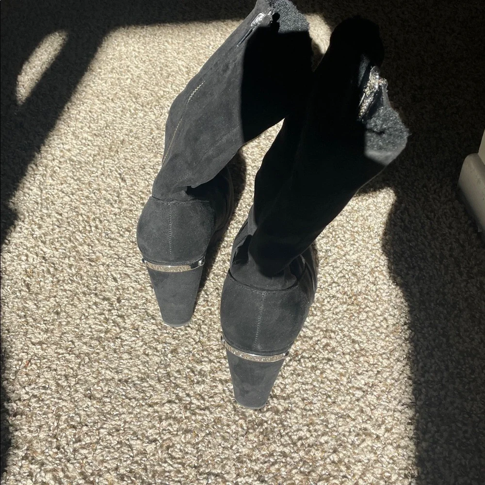 Juicy Couture Black Wedge Boots